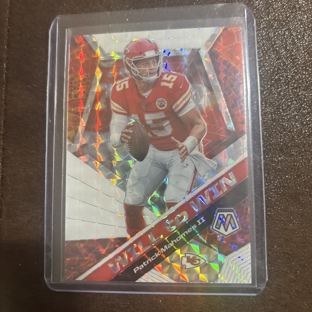 2020 Panini Mosaic Prizm - Will to Win Mosaic #WW1 Patrick‎ Mahomes II
